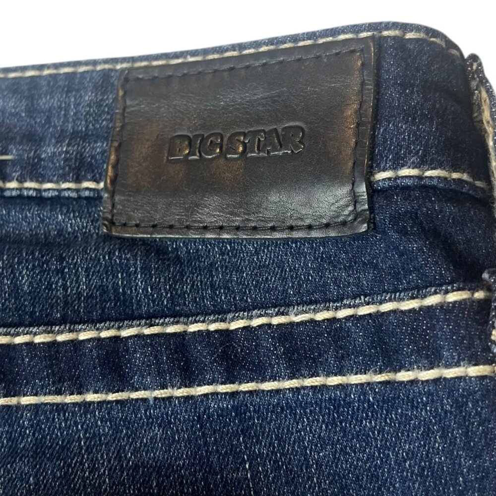 Big Star Women's 26 Alex Skinny Jeans Blue Stretch‎ Western Rodeo Ranch Denim - Picture 3 of 8